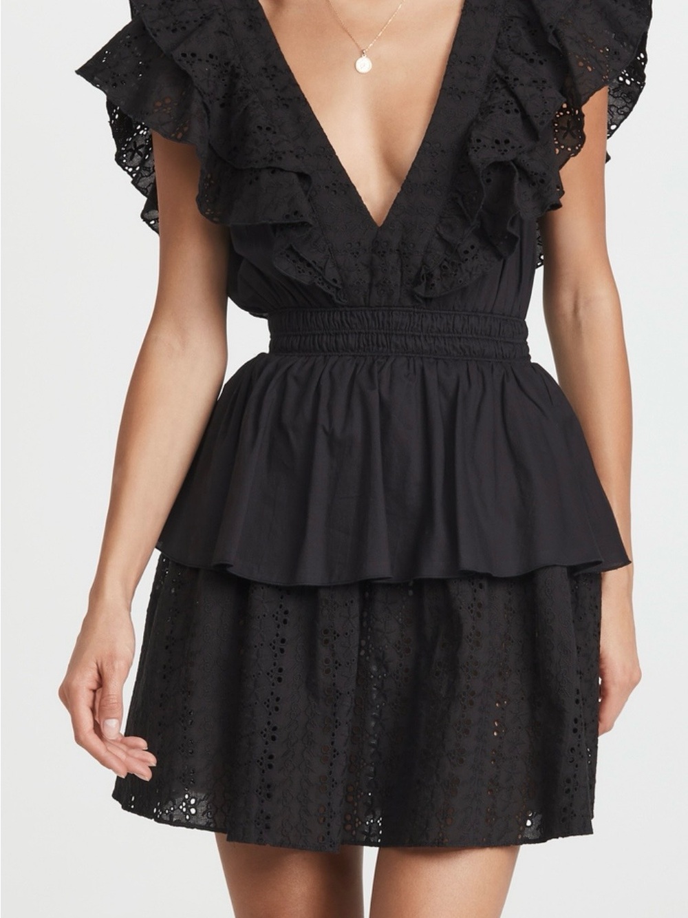 Playa Lucila Ruffle Mini Dress